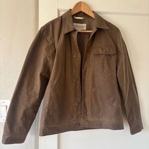 Thursday Boot Co Men's Waxed Canvas Field Jacket XS Green